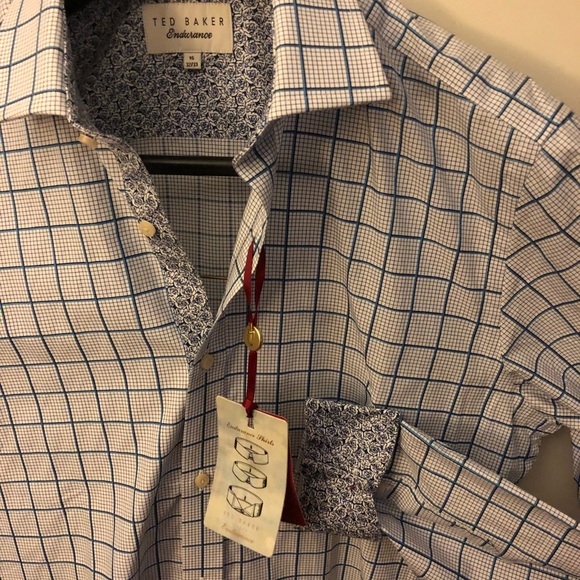 Ted Baker London Endurance Dress Shirt 15” 32/33 - Picture 3 of 8